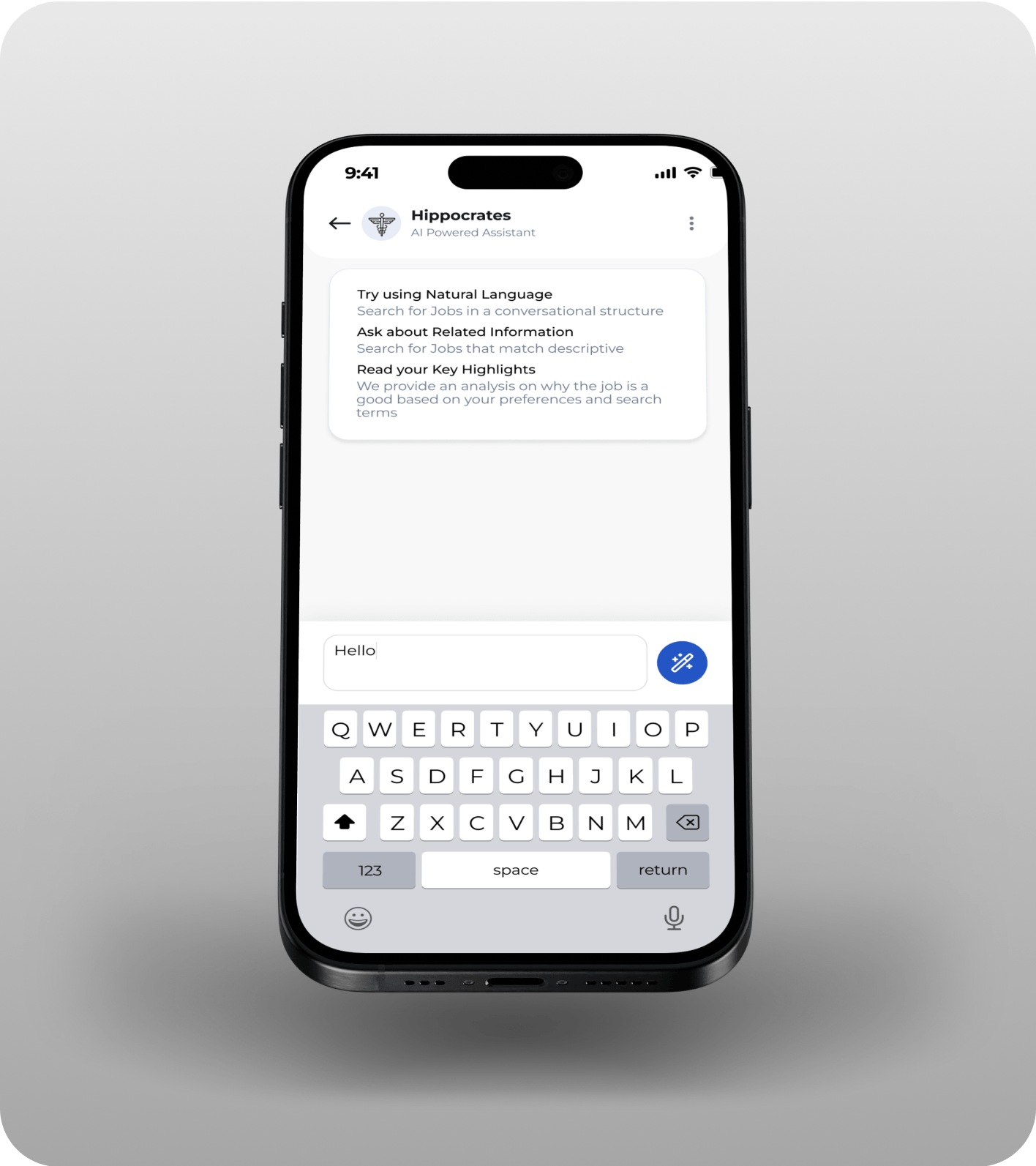 MatchMed App Interface