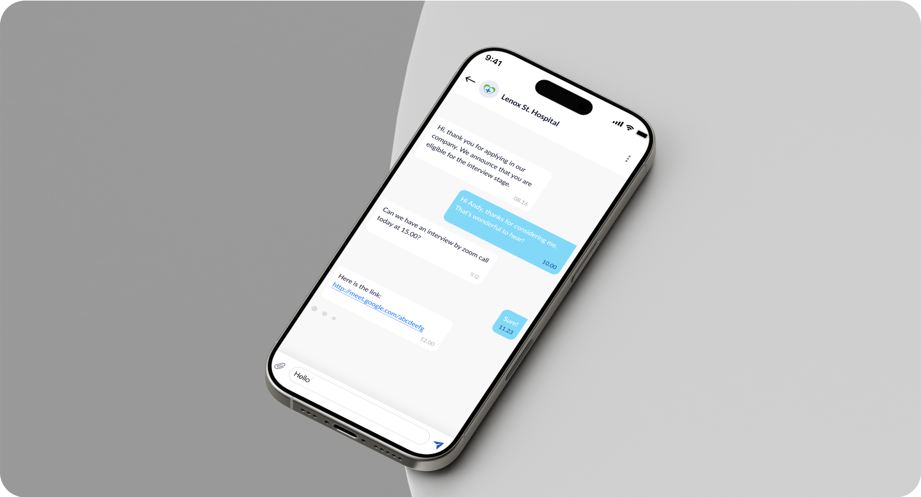 MatchMed Job Details Interface