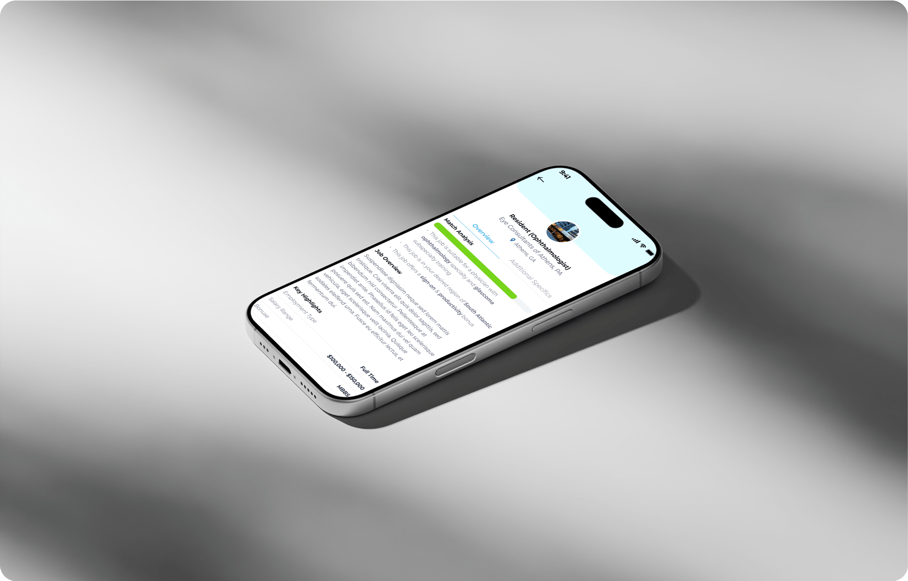 MatchMed Messaging Interface