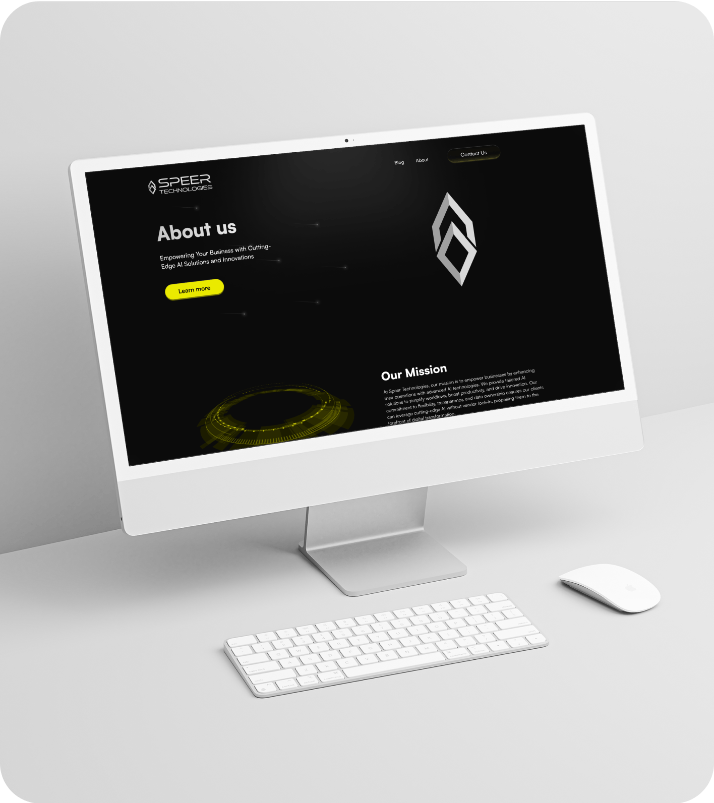 Speer Technologies Website Interface